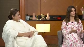 Watch mother-daughter duo Kriti Sanon and Geeta Sanon in conversation with Rajdeep Sardesai